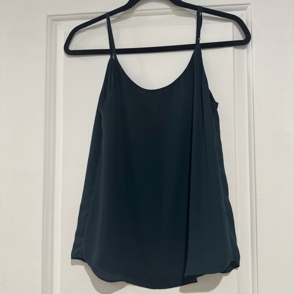 Aritzia Babaton Dark Green Everly Camisole Tank Top - Picture 3 of 4
